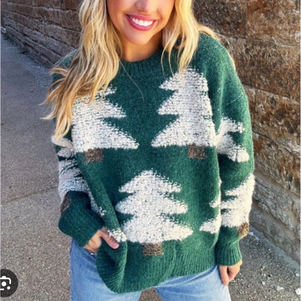 LUCCA Whispering Pines Sweater Size Medium